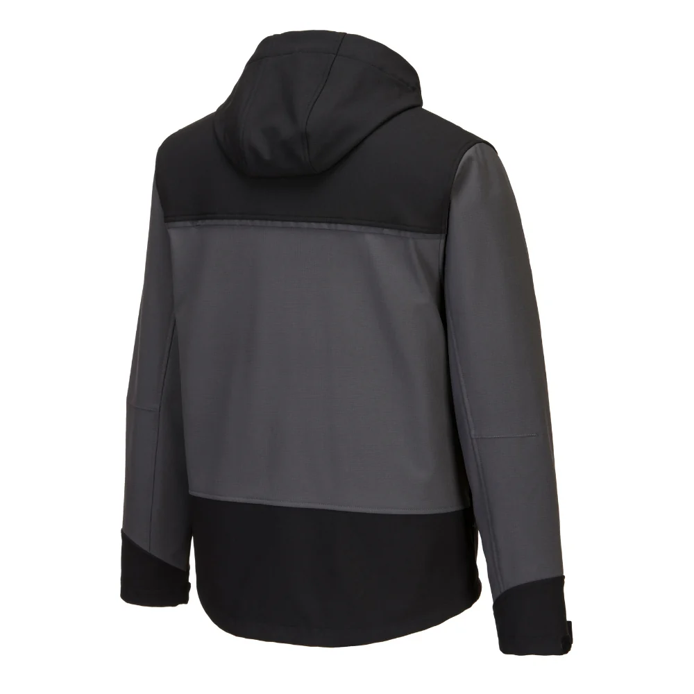 Portwest KX362 - KX3 Hooded Softshell (3L) Black/Gray - Image 4