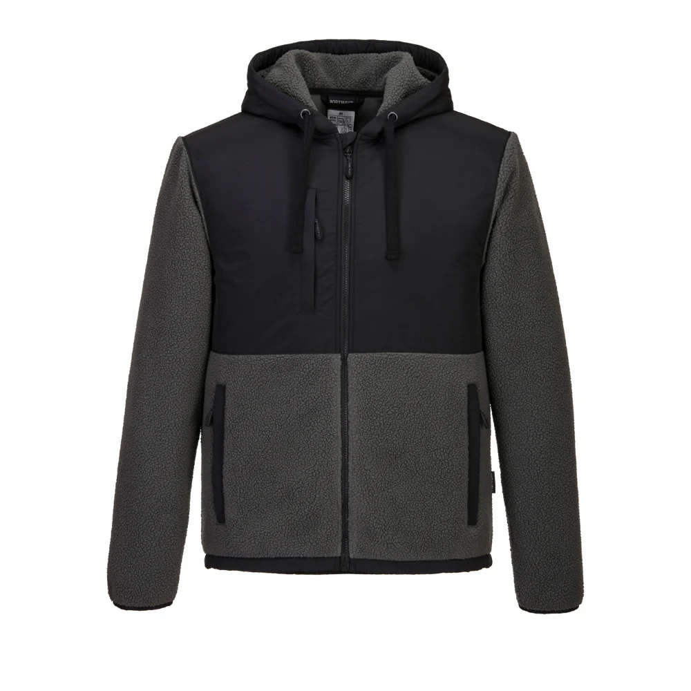 Portwest KX371 - KX3 Borg Fleece (Black/Gray)