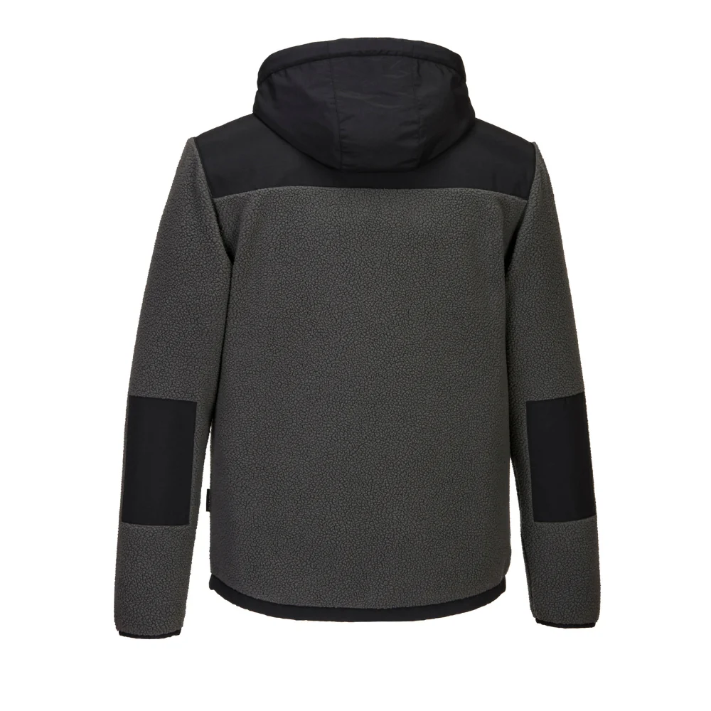 Portwest KX371 - KX3 Borg Fleece (Black/Gray) - Image 3