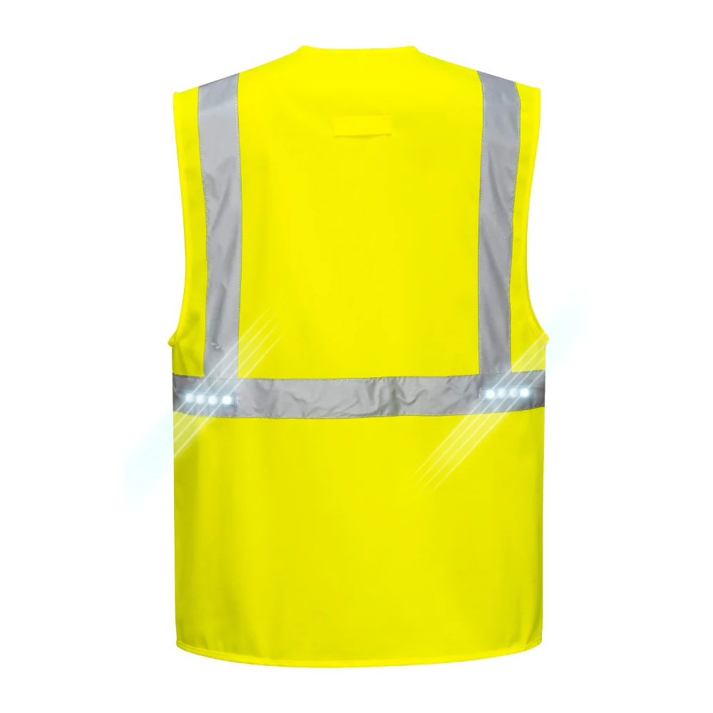 Portwest L476 - Orion LED Executive Vest (Yellow) - Image 2