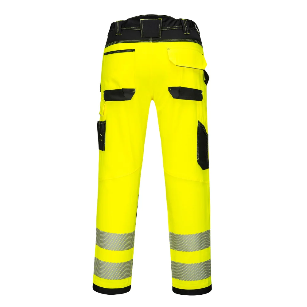 Portwest PW340 - PW3 Hi-Vis Work Pants (Yellow/Black) - Image 3