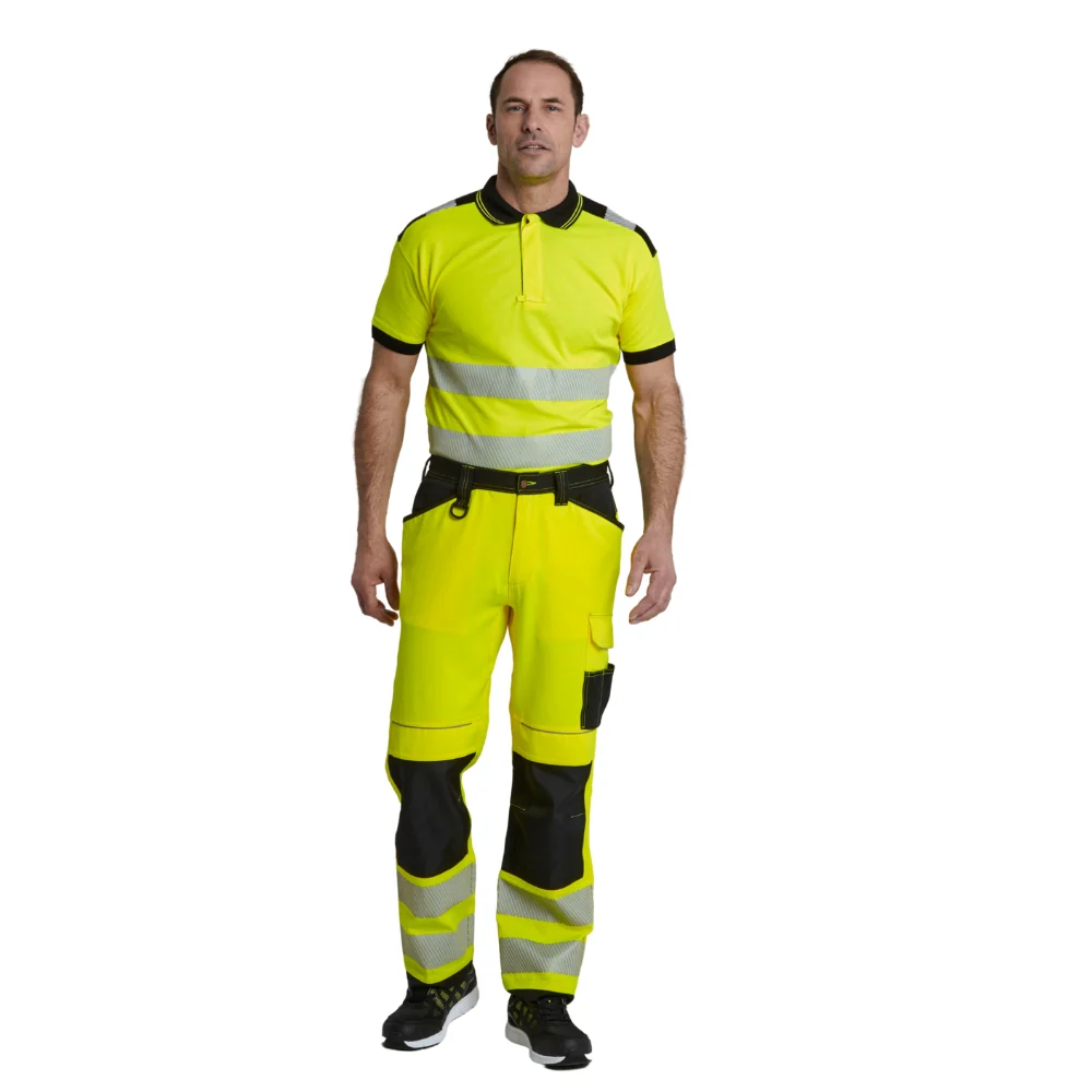 Portwest PW340 - PW3 Hi-Vis Work Pants (Yellow/Black) - Image 5