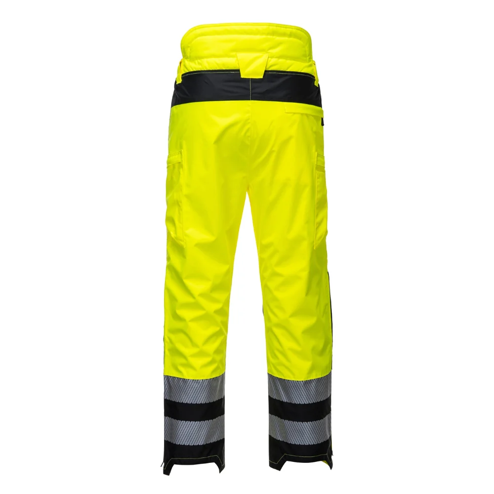 Portwest PW342 - PW3 Hi-Vis Extreme Rain Pants (Yellow/Black) - Image 3