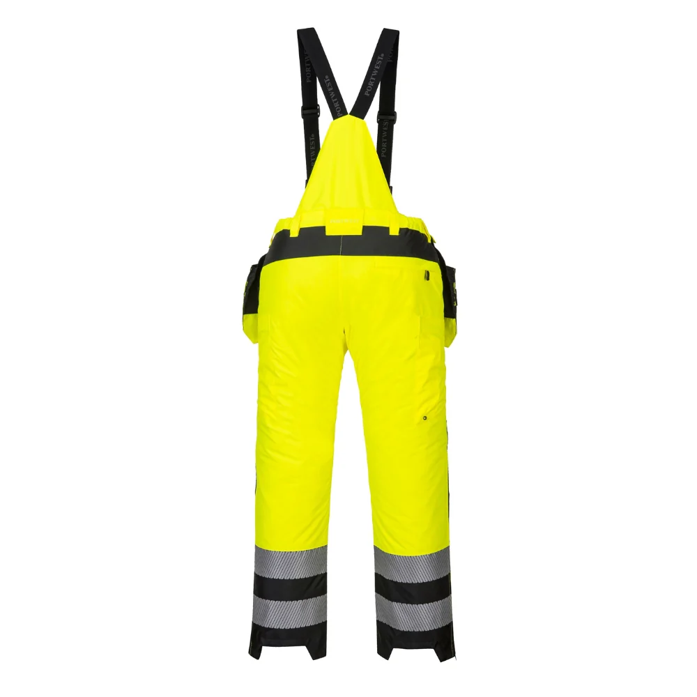 Portwest PW351 - PW3 Hi-Vis Winter Pants (Yellow/Black) - Image 3