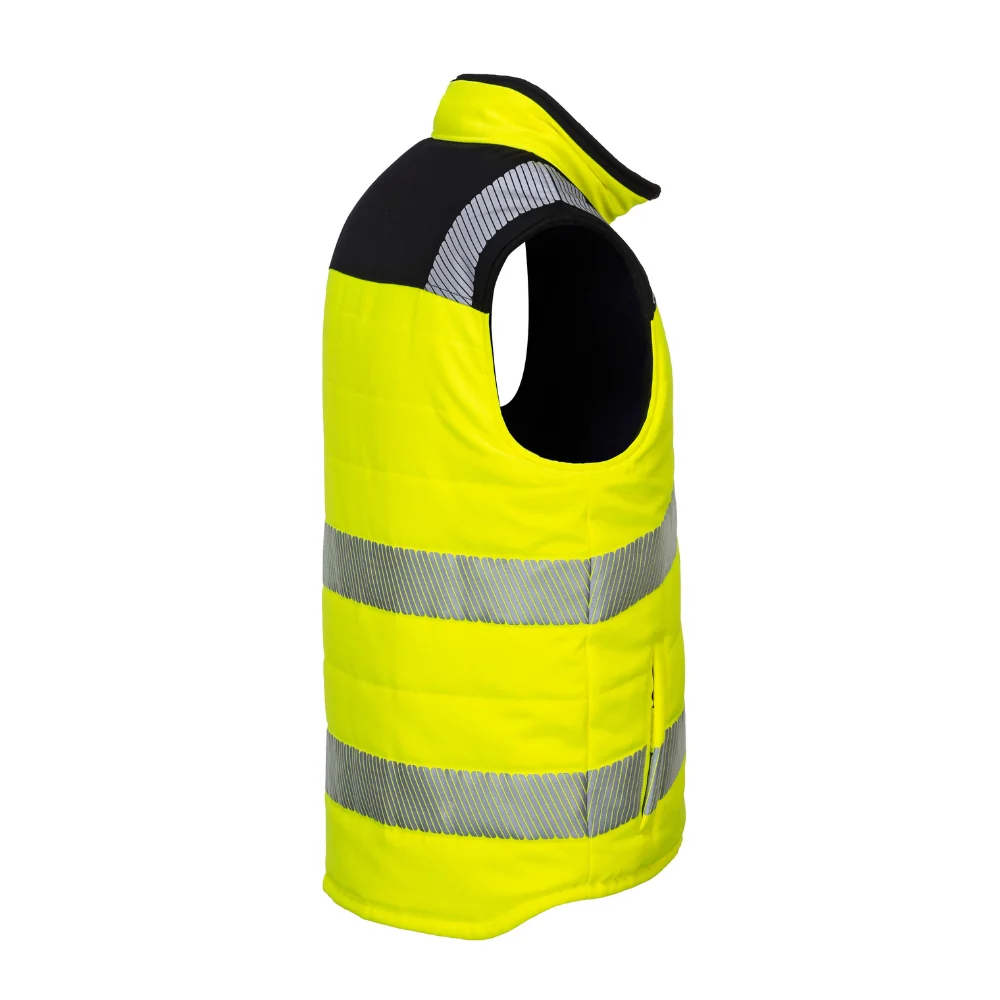 Portwest PW374 - PW3 Hi-Vis Reversible Vest (Yellow/Black) - Image 8
