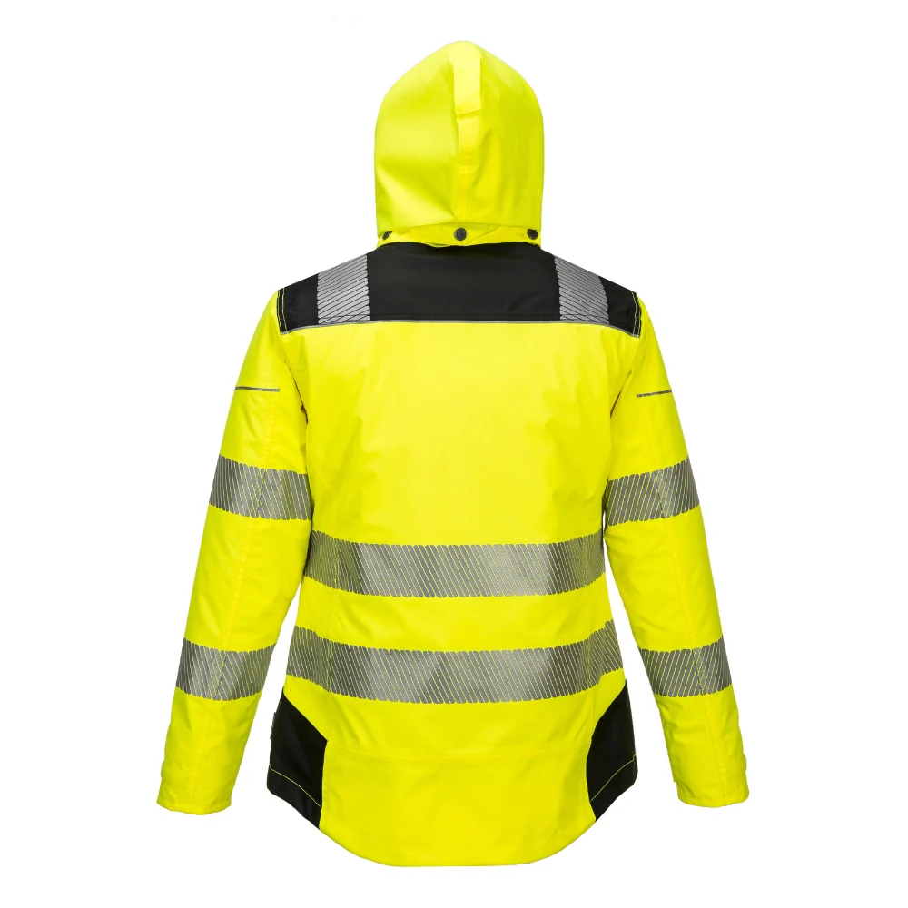 Portwest PW382 - PW3 Hi-Vis Women's Winter Jacket (Yellow/Black) - Image 4