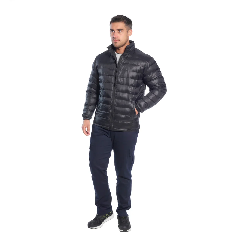 Portwest S543 - Men's Aspen Baffle Jacket (Black) - Image 5