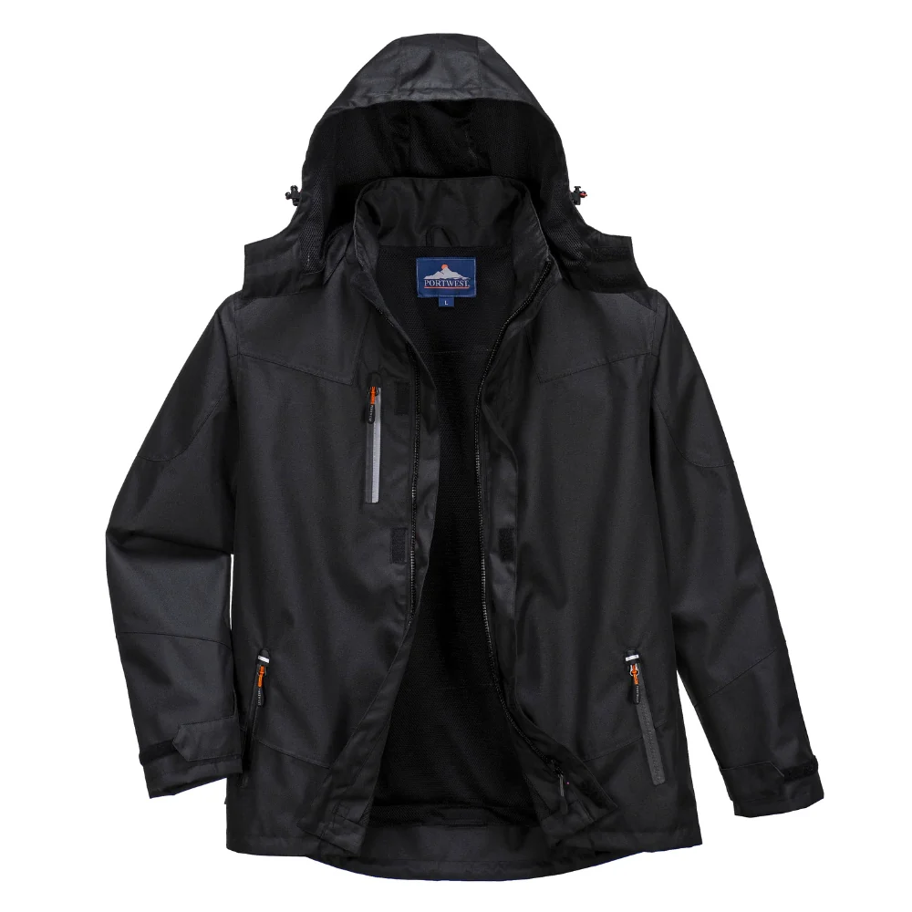Portwest S555 - Outcoach Jacket (Black)