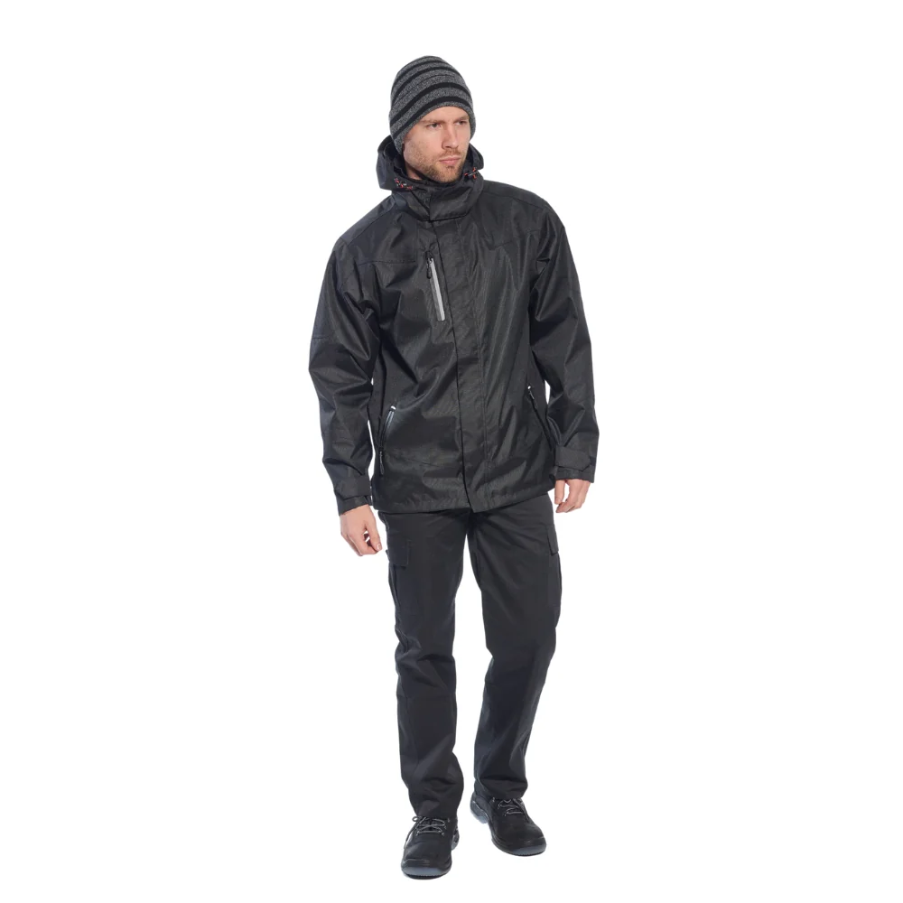 Portwest S555 - Outcoach Jacket (Black) - Image 8