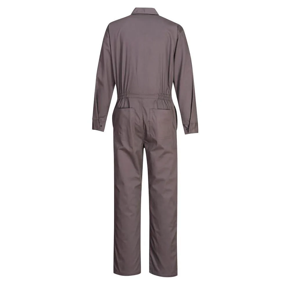 Portwest UFR87 - Bizflame 88/12 Classic FR Coverall (Gray) - Image 2