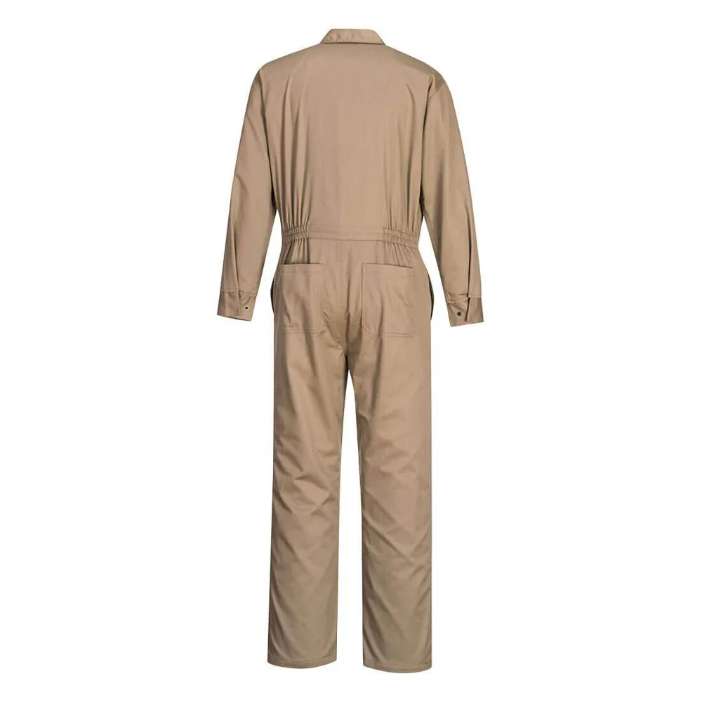Portwest UFR87 - Bizflame 88/12 Classic FR Coverall (Khaki) - Image 2
