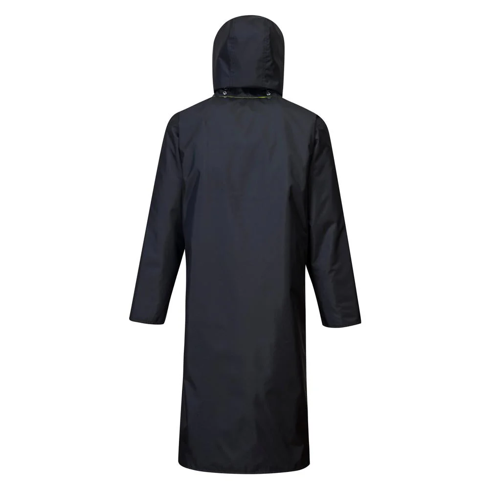 Portwest UH447 - Hi-Vis Reversible Rain Coat 48" - Image 4
