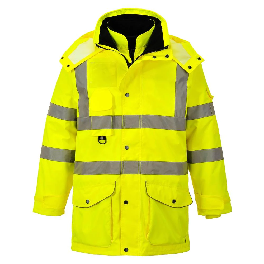 Portwest US427 - Hi-Vis 7-in-1 Traffic Jacket - Image 3