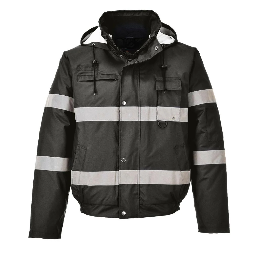 Portwest US434 - Iona Lite Bomber Jacket (Black)