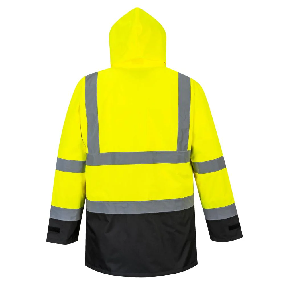 Portwest US768 - Hi-Vis Executive 5-in-1 Jacket (Yellow/Black) - Image 3