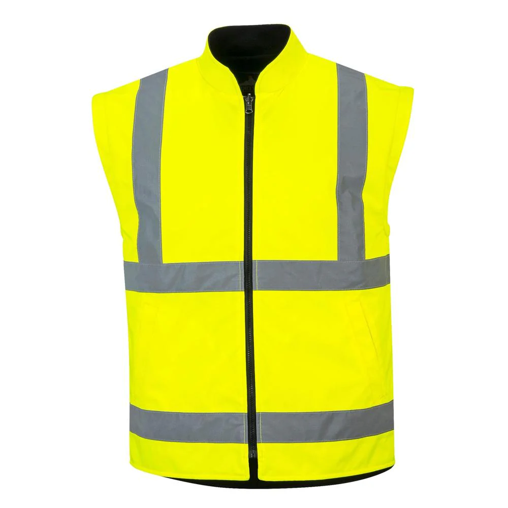 Portwest US768 - Hi-Vis Executive 5-in-1 Jacket (Yellow/Black) - Image 7
