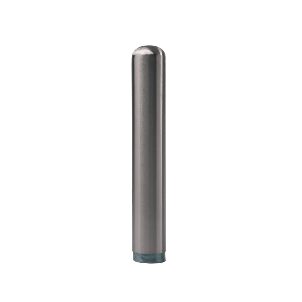 Post Guard 4"X24" Stainless Steel Threaded Base Bollard | POS-ENCSS424