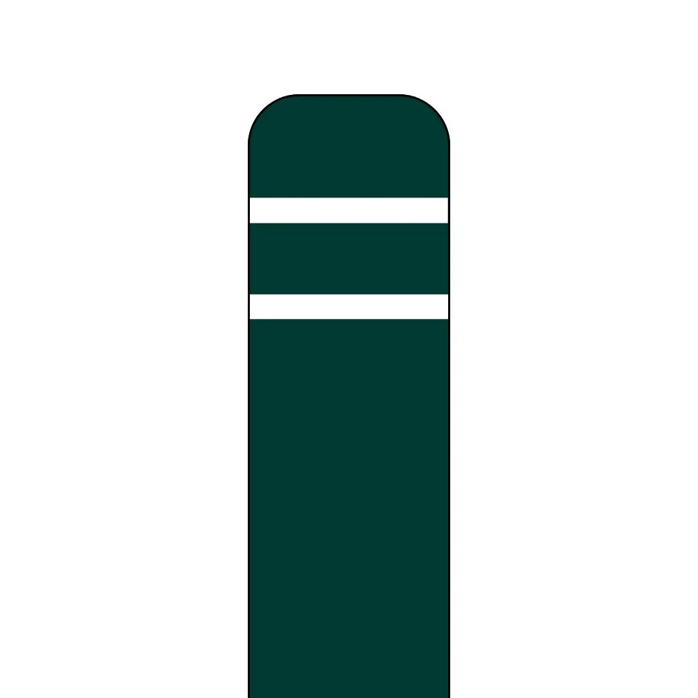 Post Guard Flat Top 4.5" Bollard Cover (Green)