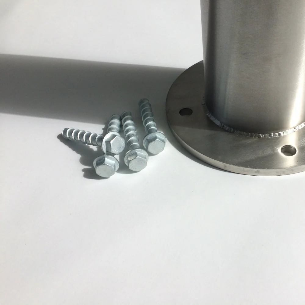 Post Guard 5/8"x4" Stainless Steel Concrete Anchor Bolt (Set of 4) | POS-SS-Bolts5/8-4