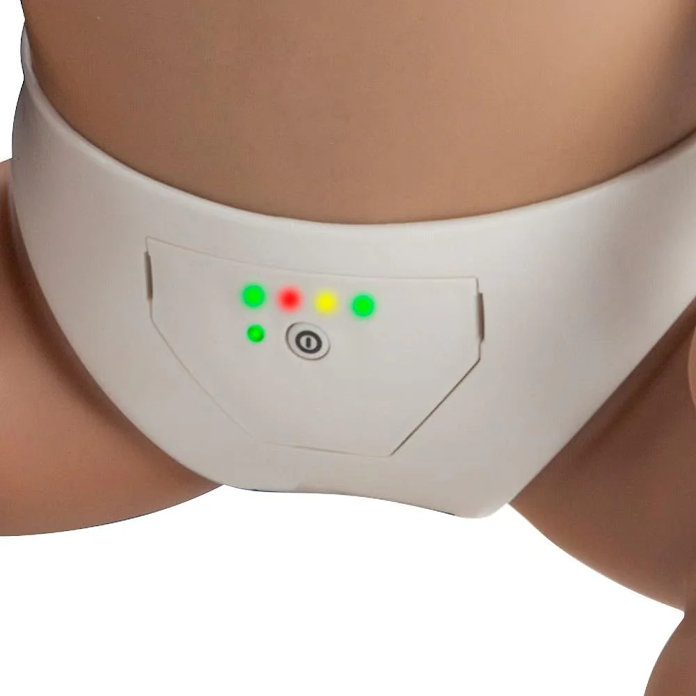 Prestan Professional Infant CPR Training Manikin with Monitor, Dark Skin Tone | CPR-PP-IM-100M-DS - Image 3