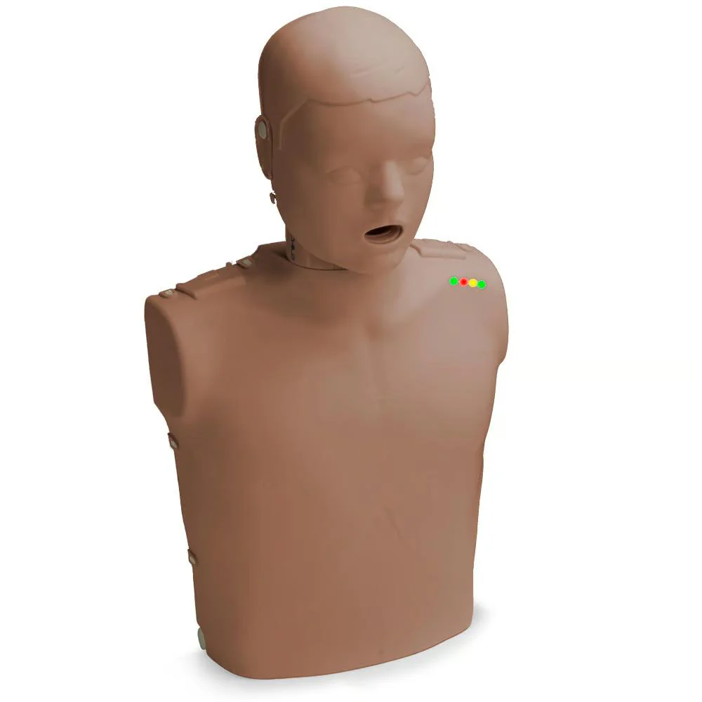 Prestan Professional Collection CPR Training Manikin with Jaw Thrust and Monitor, Medium Skin Tone | CPR-PP-FM-300M-DS - Image 3