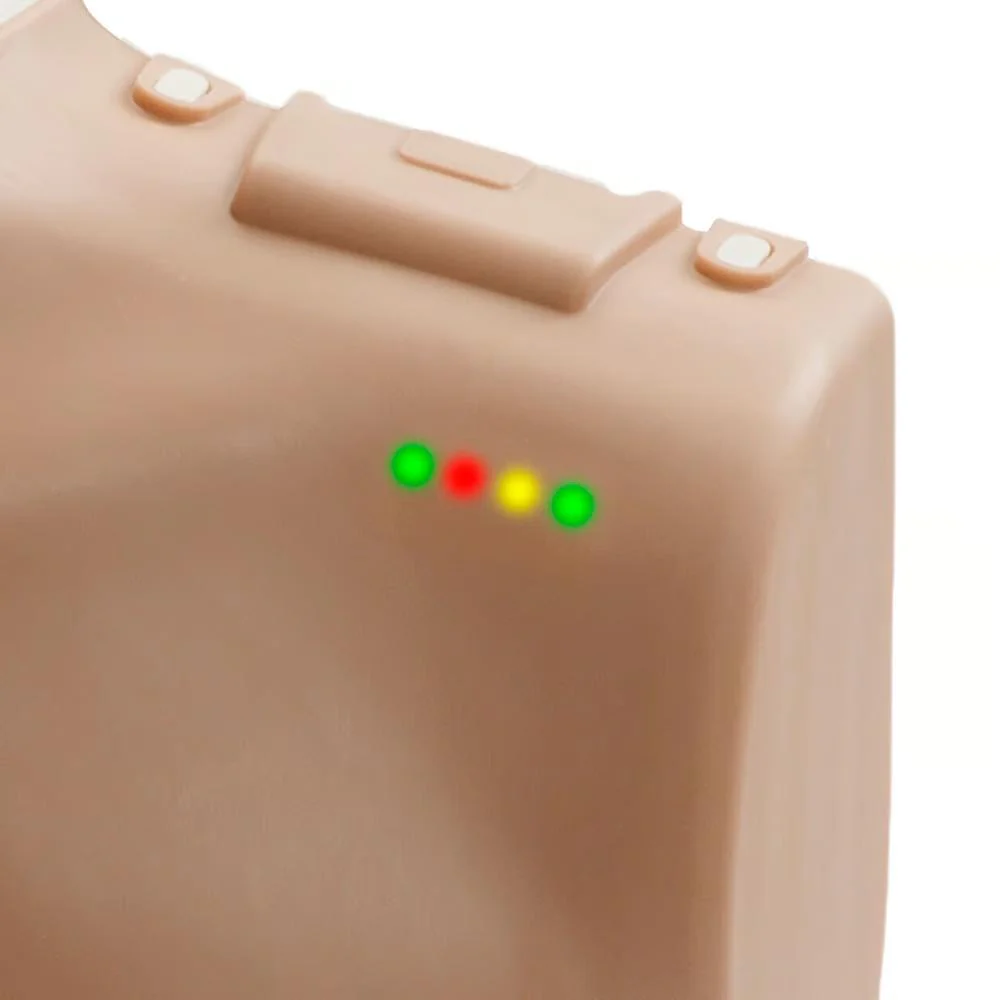 Prestan Professional Child CPR Training Manikin with Monitor, Dark Skin Tone - Pack of 4 | CPR-PP-CM-400M-DS - Image 3