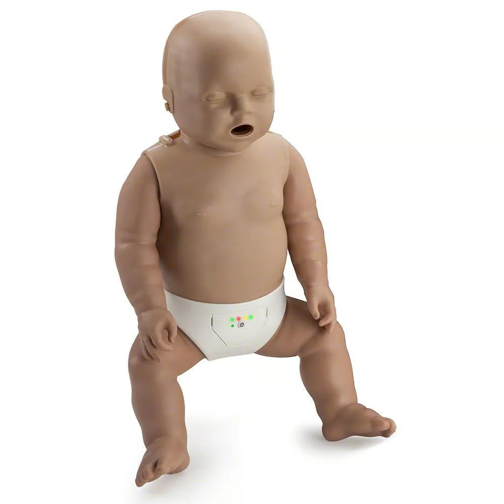 Prestan Professional Infant CPR Training Manikin with Monitor, Dark Skin Tone - Pack of 4 | CPR-PP-IM-400M-DS - Image 2