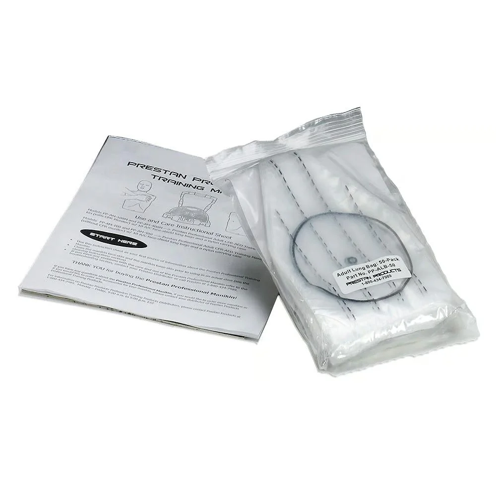 Prestan Professional Adult CPR Training Manikin with Monitor, Dark Skin Tone - Pack of 4 | CPR-PP-AM-400M-DS - Image 4