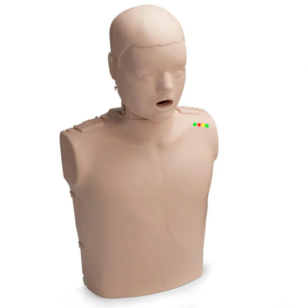 Prestan Professional CPR Training Manikin with Jaw Thrust and Monitor, Medium Skin Tone - Family Pack | CPR-PP-FM-500M-MS - Image 2