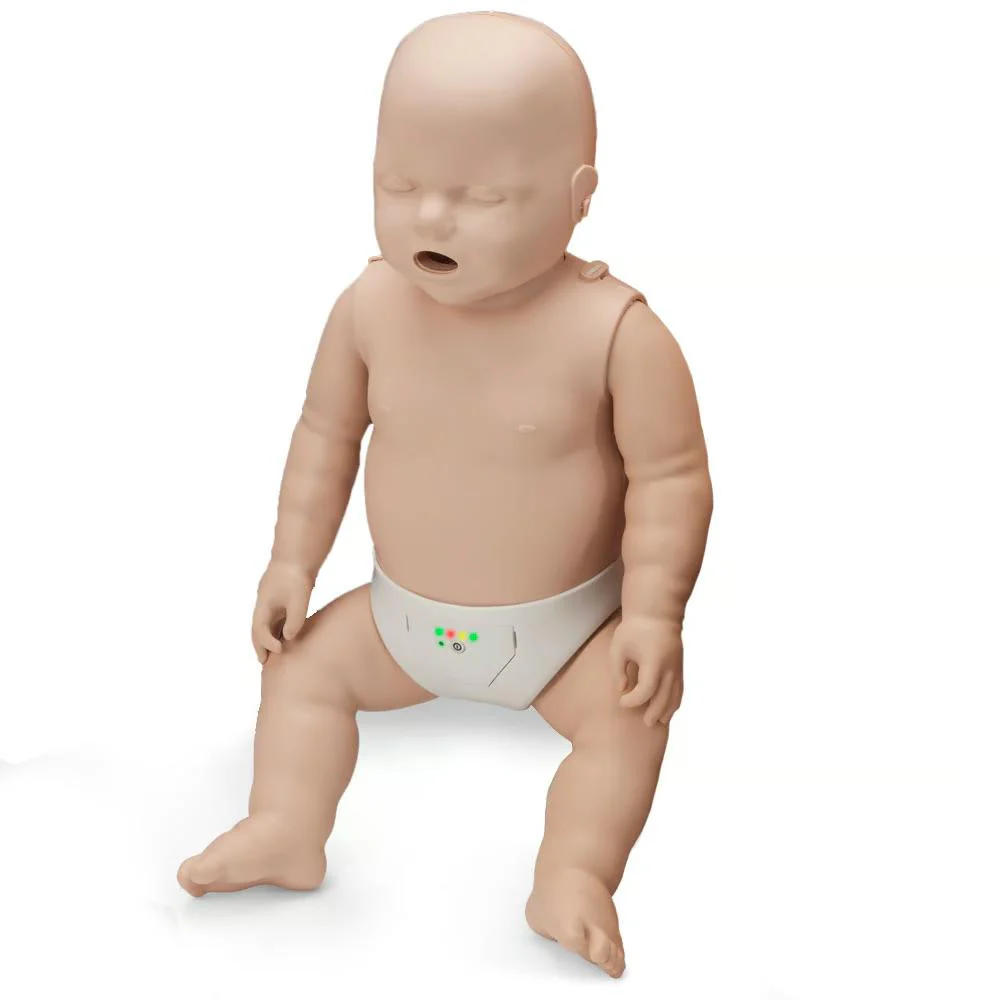 Prestan Professional CPR Training Manikin with Jaw Thrust and Monitor, Medium Skin Tone - Family Pack | CPR-PP-FM-500M-MS - Image 4