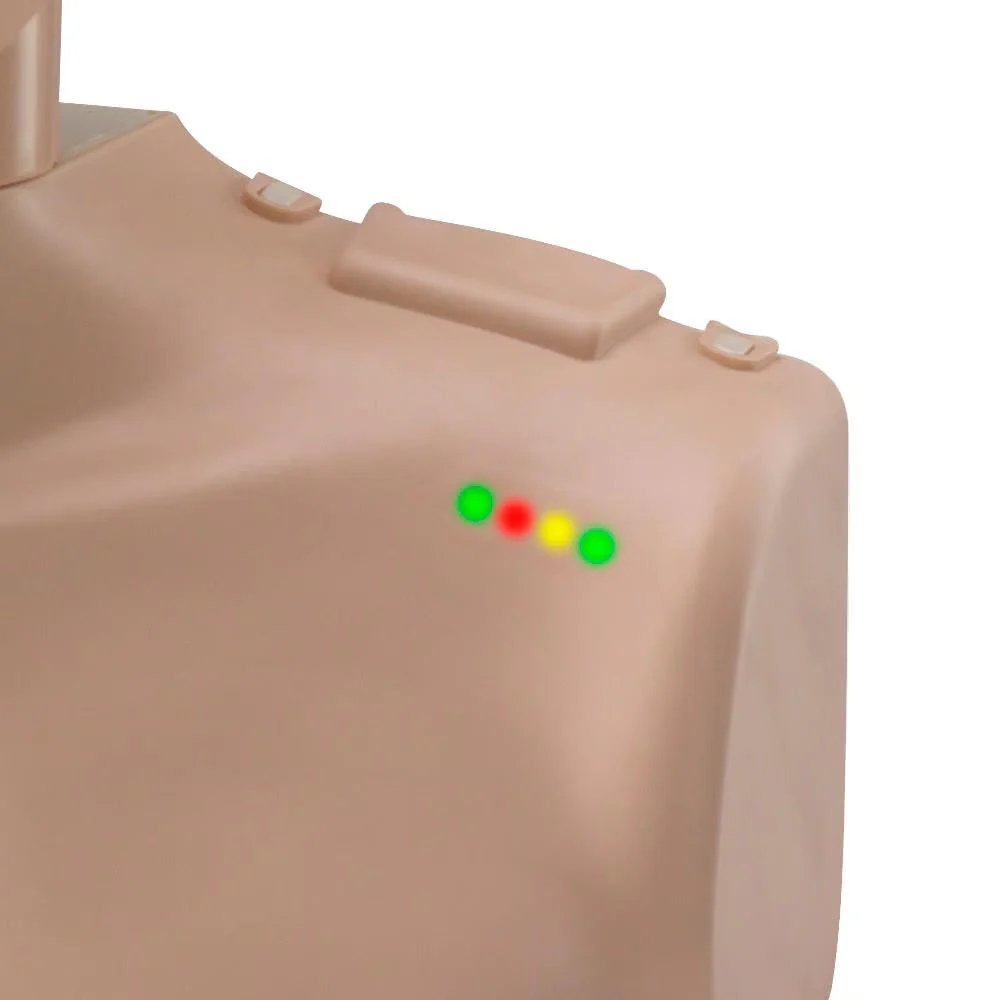 Prestan Professional CPR Training Manikin with AED Trainer and Monitor, Medium Skin Tone - TAKE2 Pack | CPR-PP-FM-600M-MS - Image 3