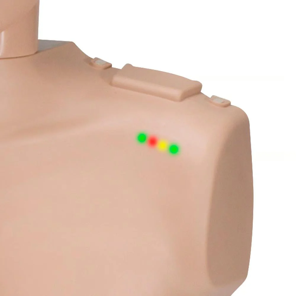 Prestan Professional Adult CPR Training Manikin with Jaw Thrust and Monitor, Medium Skin Tone - Pack of 4 | CPR-PP-JTM-400M-MS - Image 3