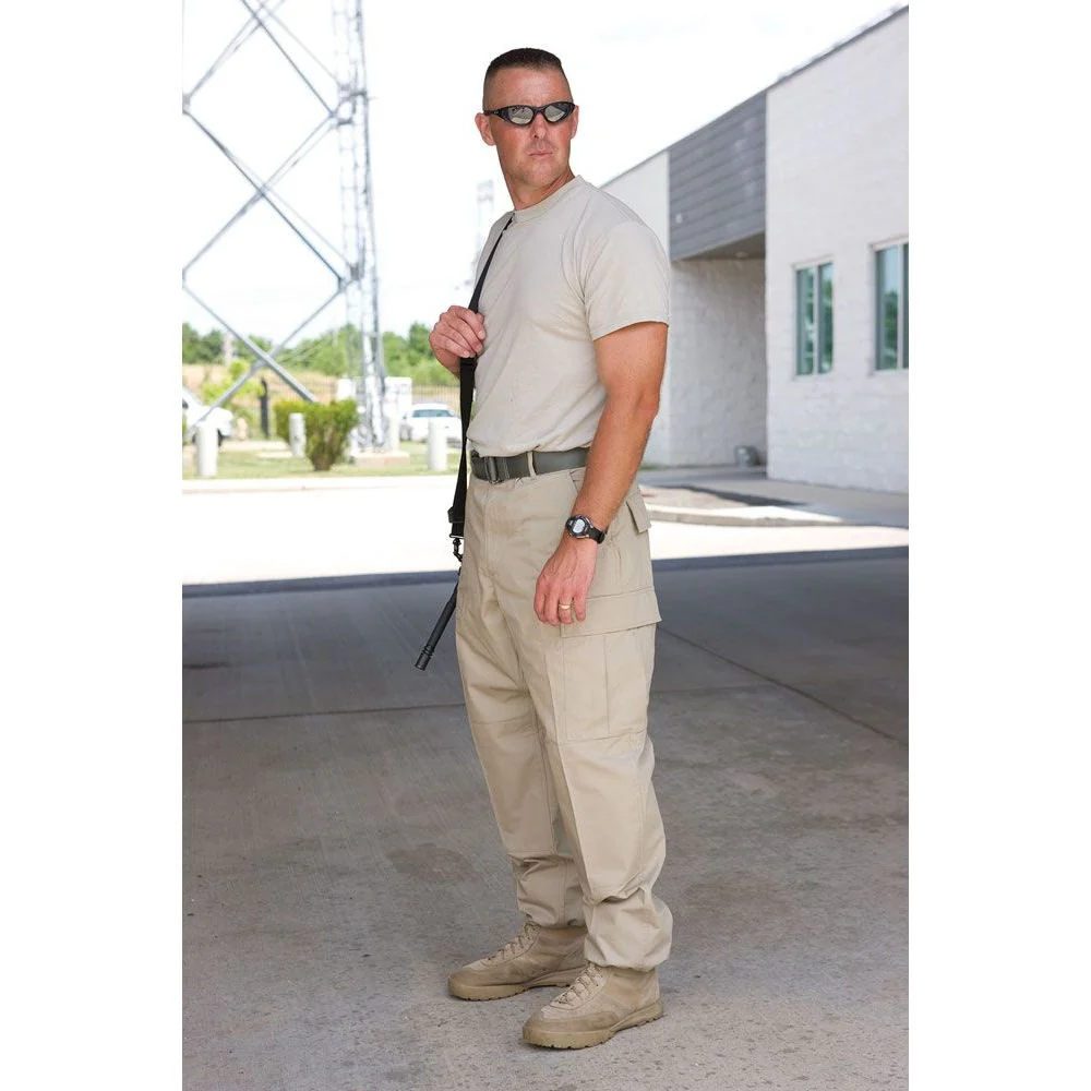 Propper BDU Trouser Button Fly 60/40 Twill F5201 (Khaki) - Image 3