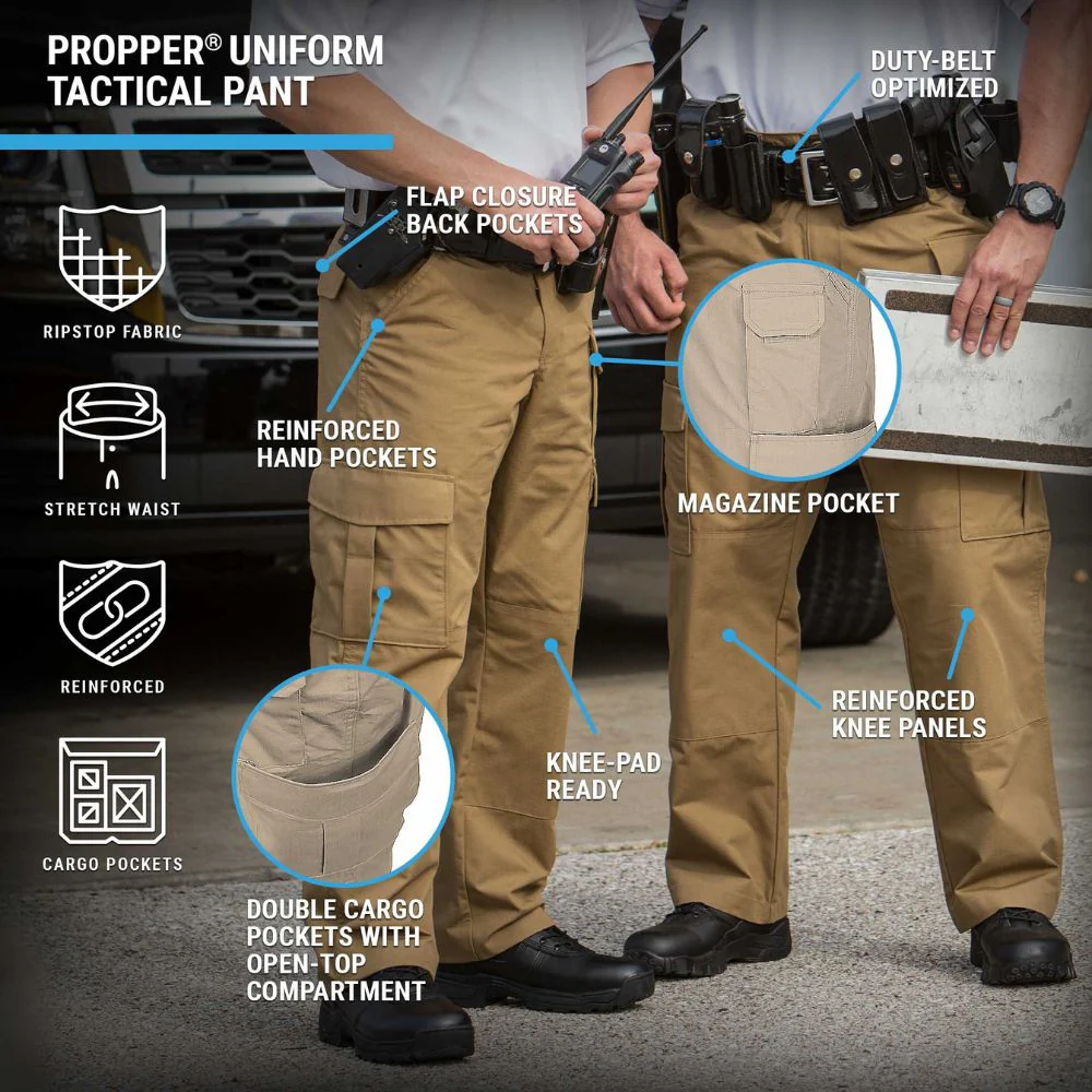 Propper Men's Uniform Tactical Pant F5251 (LAPD Navy) - Image 3