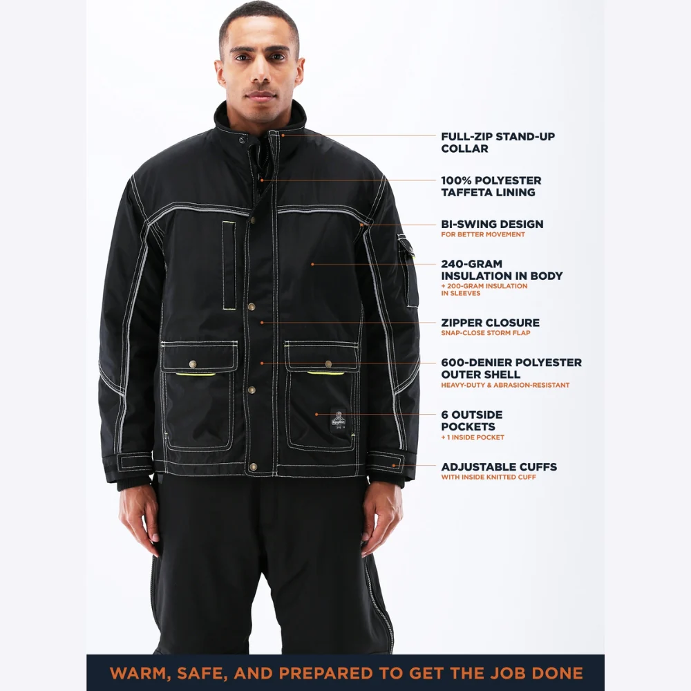 RefrigiWear ErgoForce® Waterproof Jacket (Available in S-2XL) - Image 6