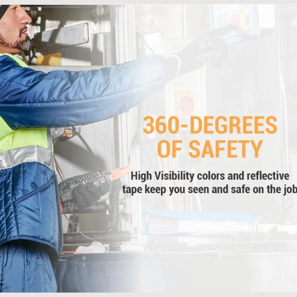 RefrigiWear HiVis Cooler Wear Jacket - Image 7