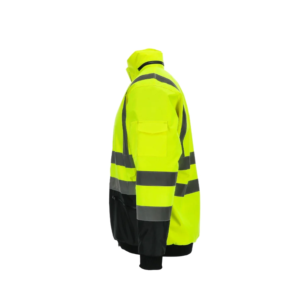 RefrigiWear HiVis Waterproof Bomber Jacket - Image 3