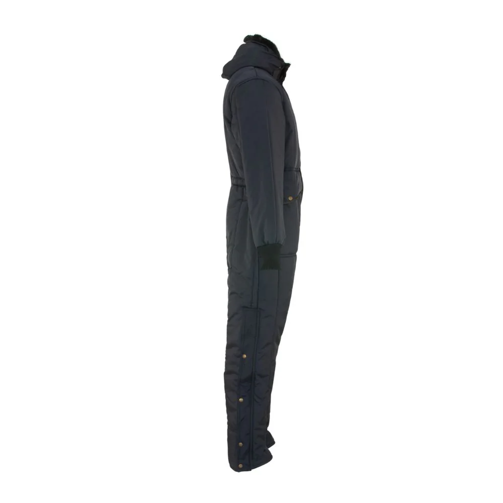 RefrigiWear Iron-Tuff® Coveralls with Hood (Navy) - Image 4