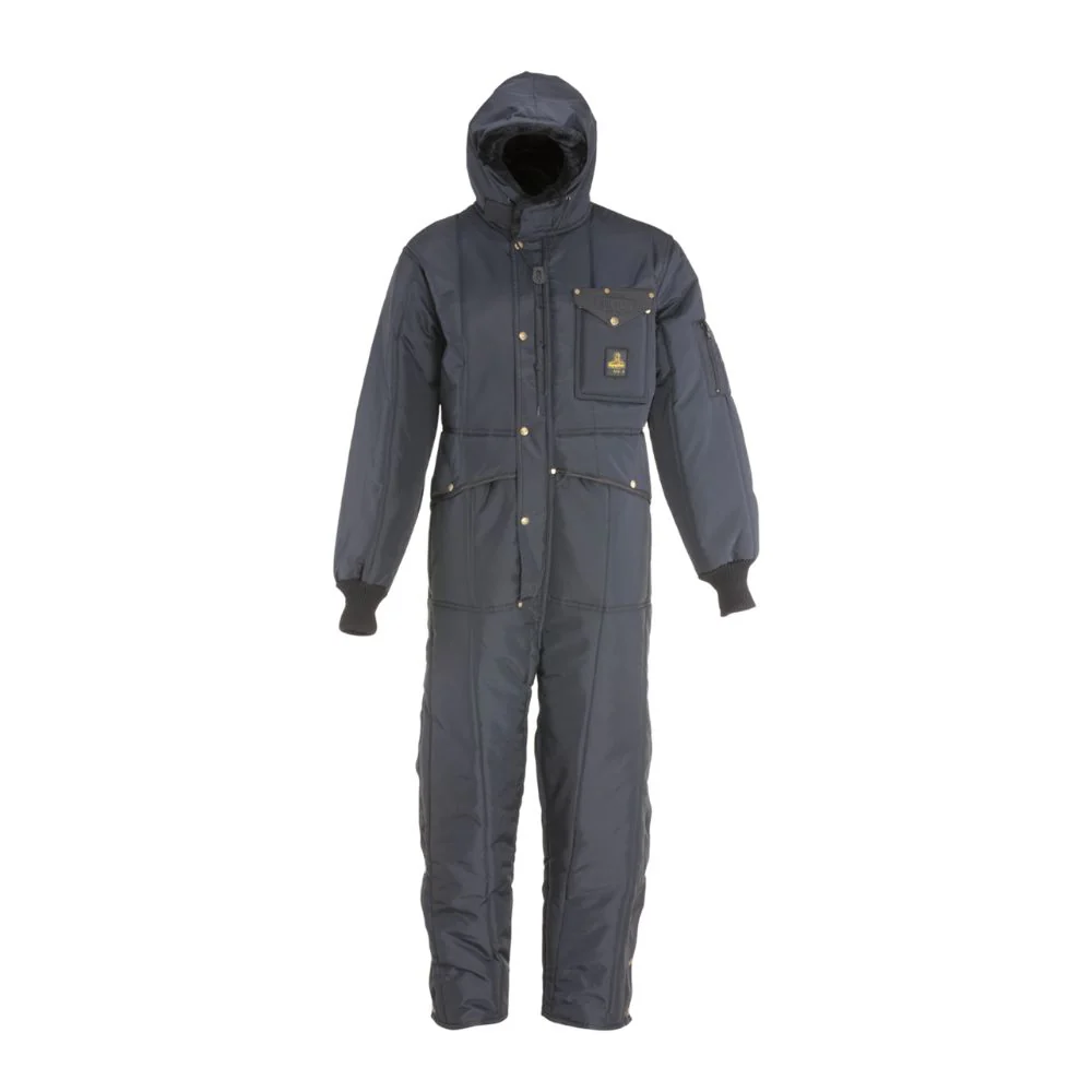 RefrigiWear Iron-Tuff® Coveralls with Hood (Navy) - Image 5