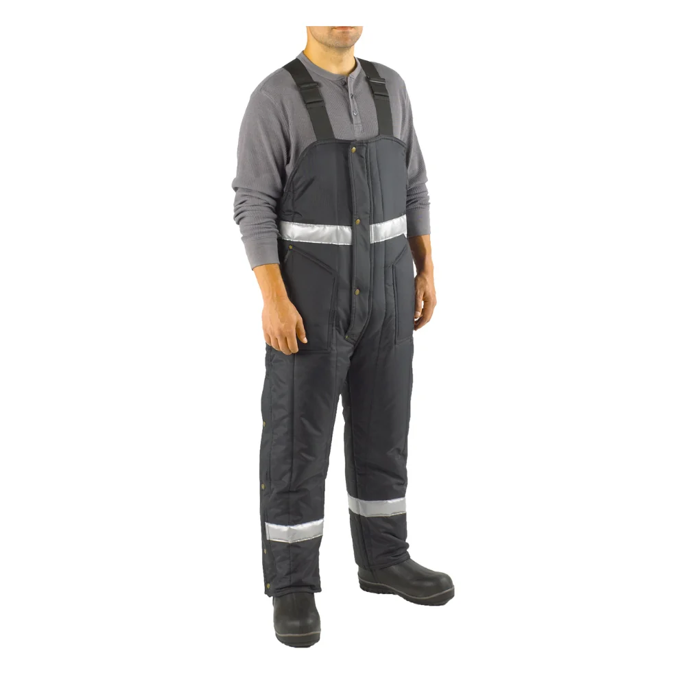 RefrigiWear Iron-Tuff® Enhanced Visibility Bib Overalls - Image 3