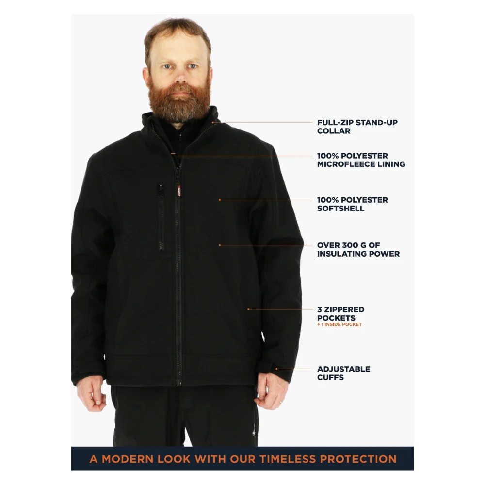 RefrigiWear Water-Repellant Softshell Jacket - Image 8
