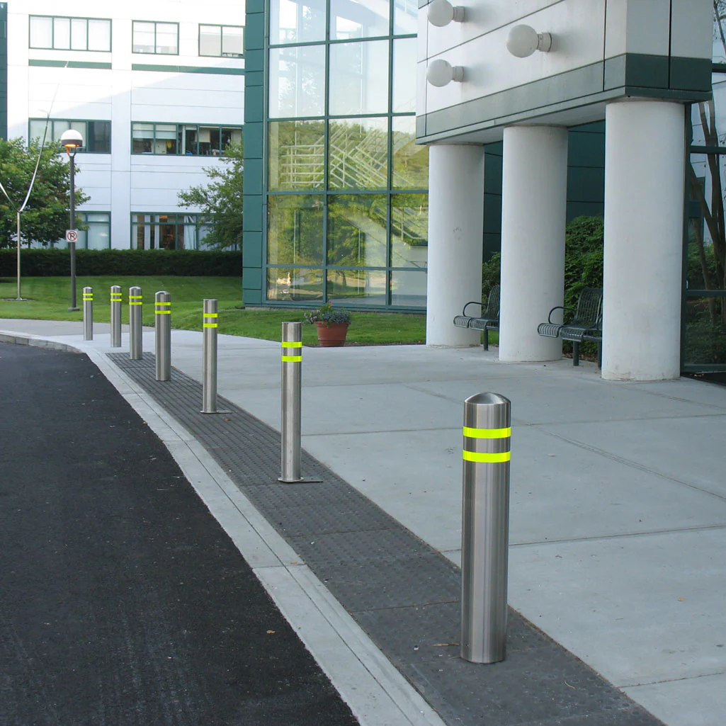 Reliance Foundry R-7305-EX Stainless Steel Bollard Cover - Image 8