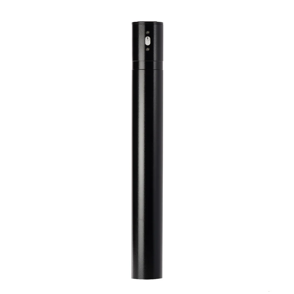Reliance Foundry R-7472 Stal Carbon Steel Retractable Bollard (Black)