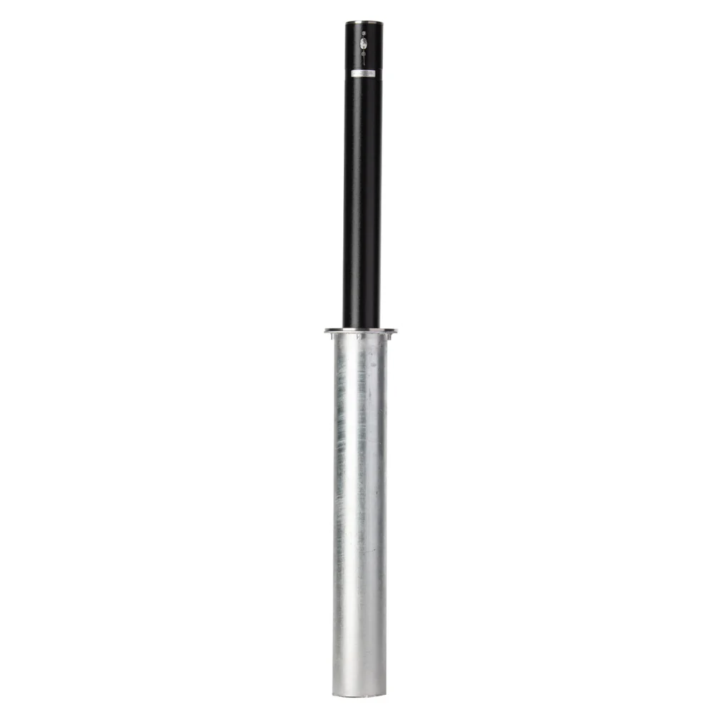 Reliance Foundry R-7472 Stal Carbon Steel Retractable Bollard (Black) - Image 2