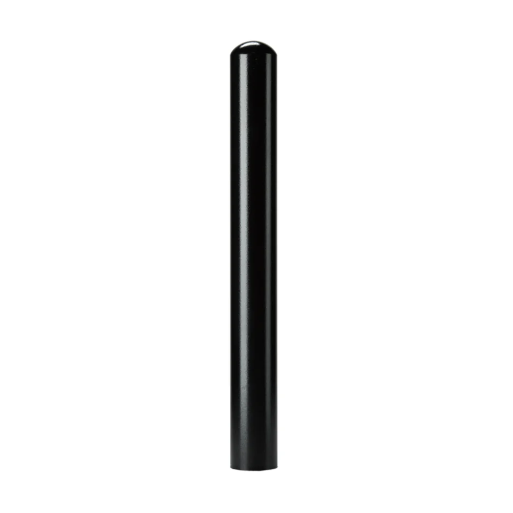 Reliance Foundry R-7902 Powder-Coated Steel Bollard (Black) | REL-R-7902
