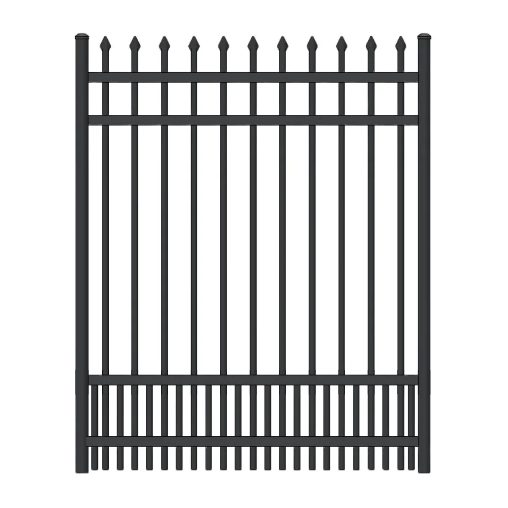 Residential Walk Gate 3.5’ H x 3’ W Aluminum Maine Style - iDeal (Black) - Image 2