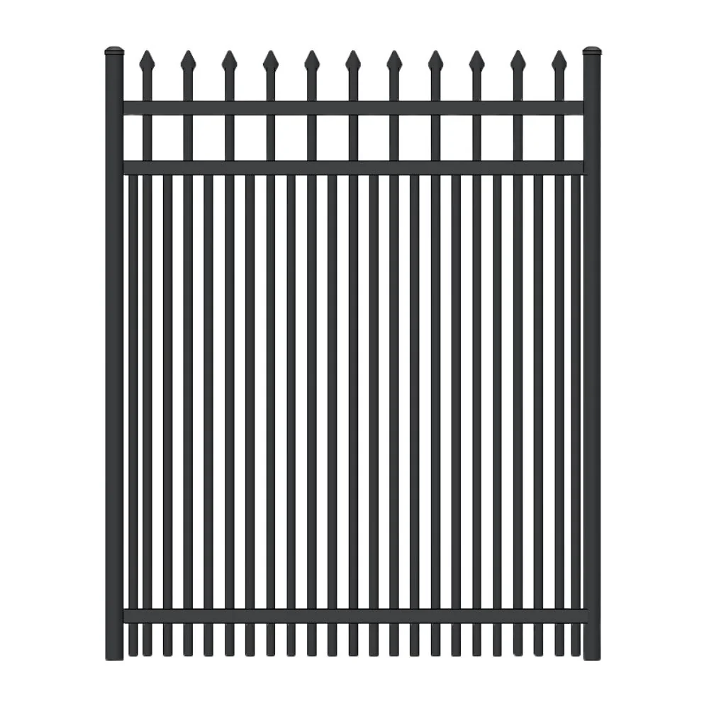 Residential Walk Gate 3.5’ H x 3’ W Aluminum Maine Style - iDeal (Black) - Image 3
