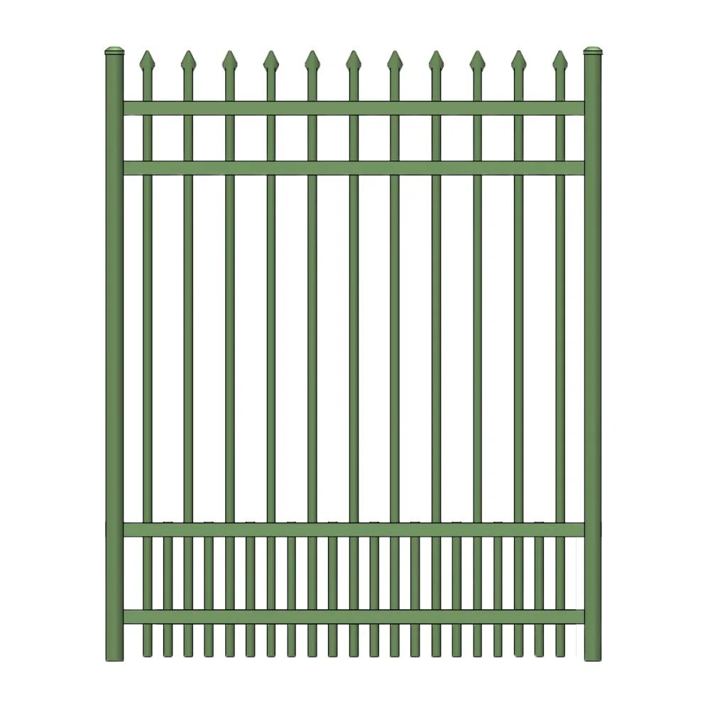 Residential Walk Gate 3.5’ H x 3’ W Aluminum Maine Style - iDeal (Green) - Image 2