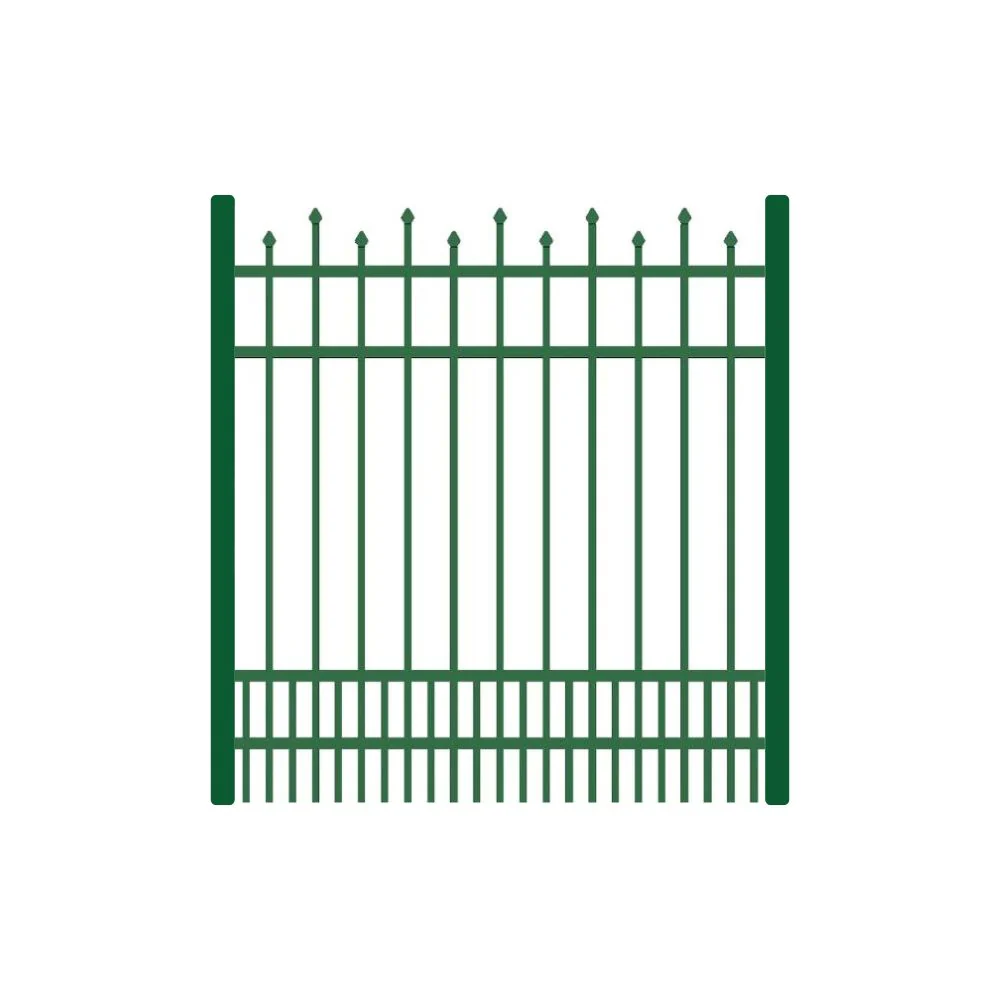 Residential Walk Gate 4’ H x 3’ W Aluminum California Style - iDeal (Hunter Green) - Image 2
