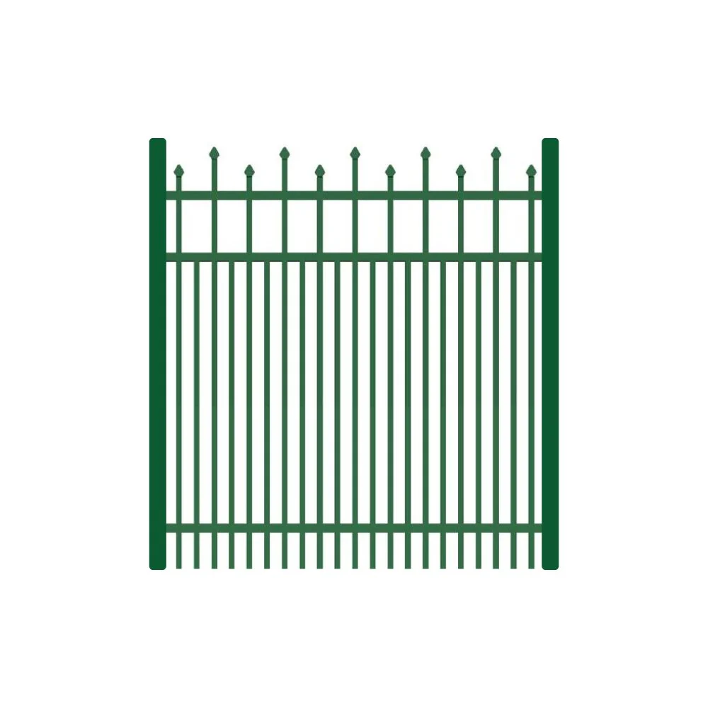 Residential Walk Gate 4’ H x 3’ W Aluminum California Style - iDeal (Hunter Green) - Image 3